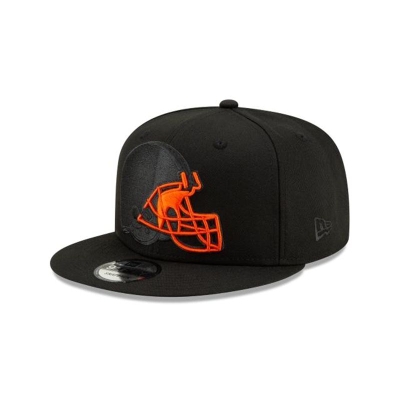 Sapca New Era Cleveland Browns NFL NFL Logo Elements 2.0 9FIFTY Snapback - Negrii